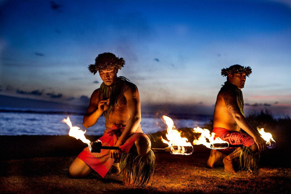 Hawaianos bailando Fondos de pantalla