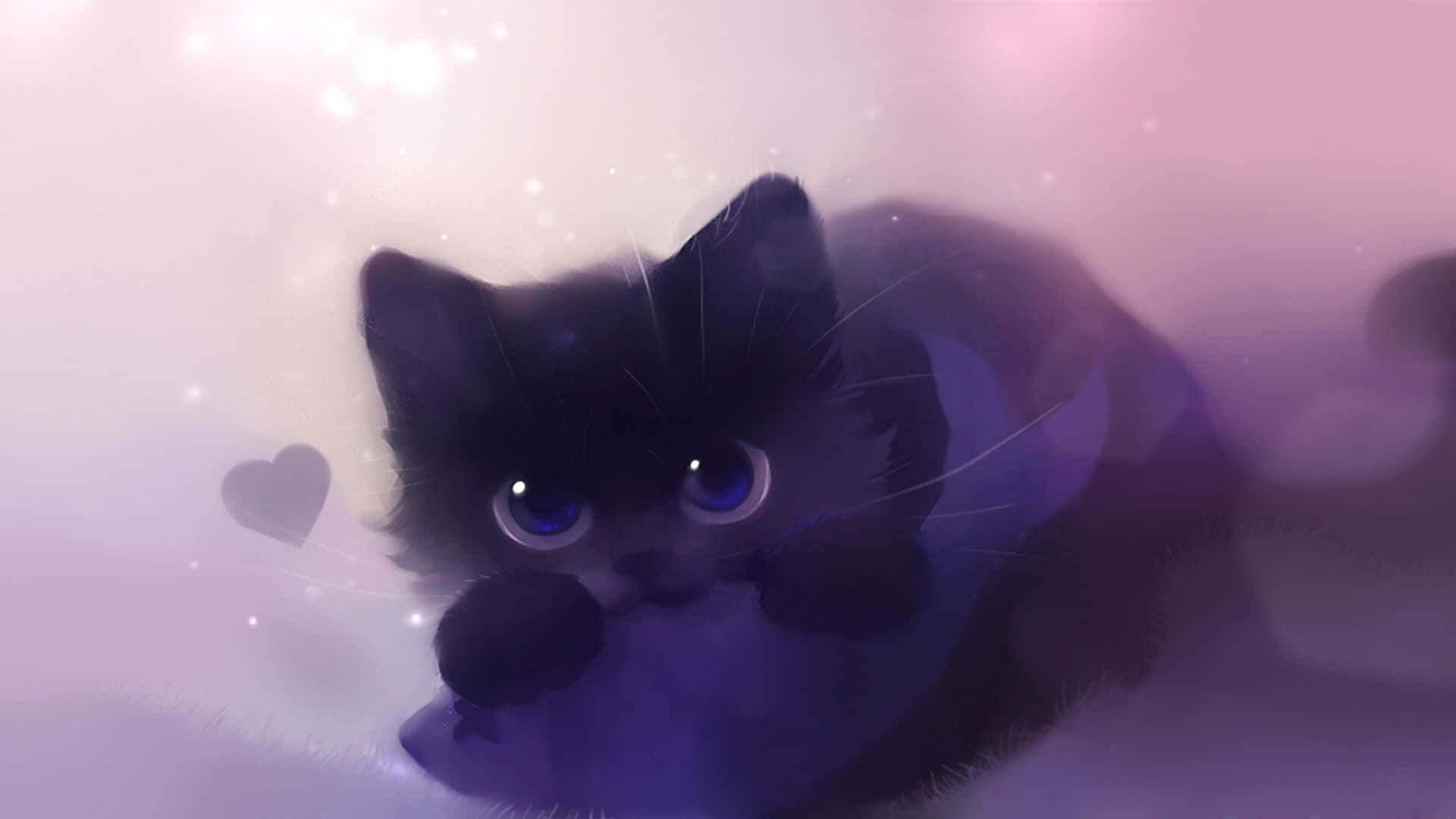 “¡Haz espacio para el Gato Anime!” Fondos de pantalla
