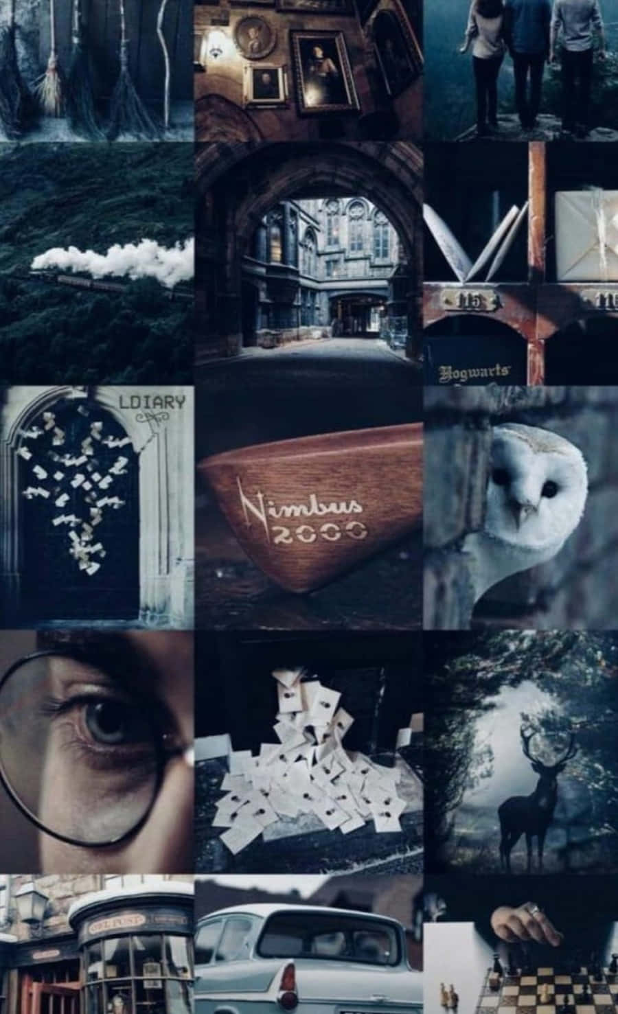 Hechiza tu pared con un Harry Potter estético Fondos de pantalla