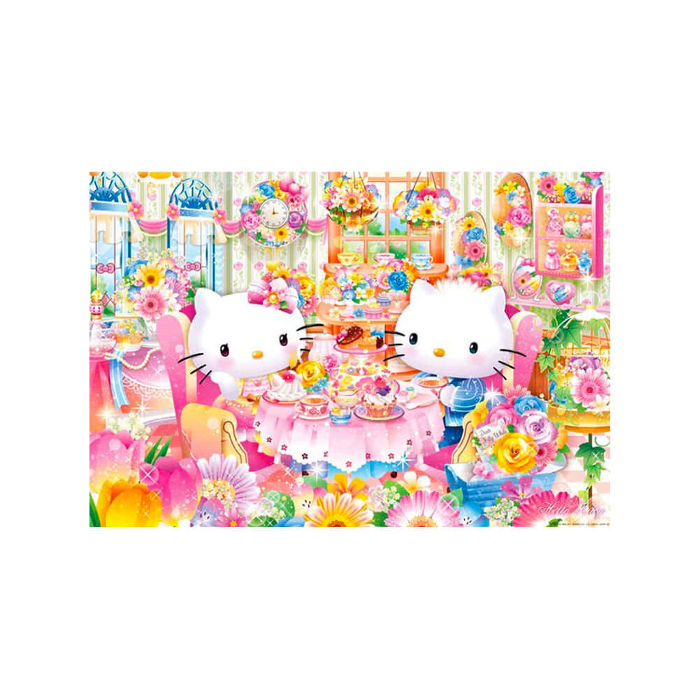 Hello Kitty en una cita Sanrio Pfp Fondos de pantalla