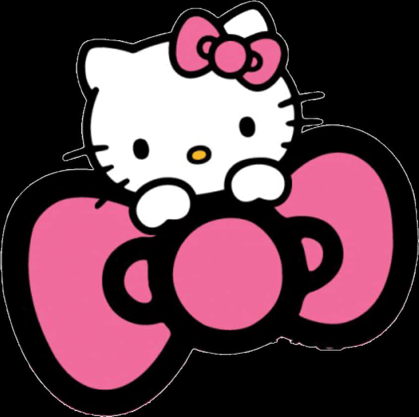 Hello Kitty Moño Rosa Fondos de pantalla