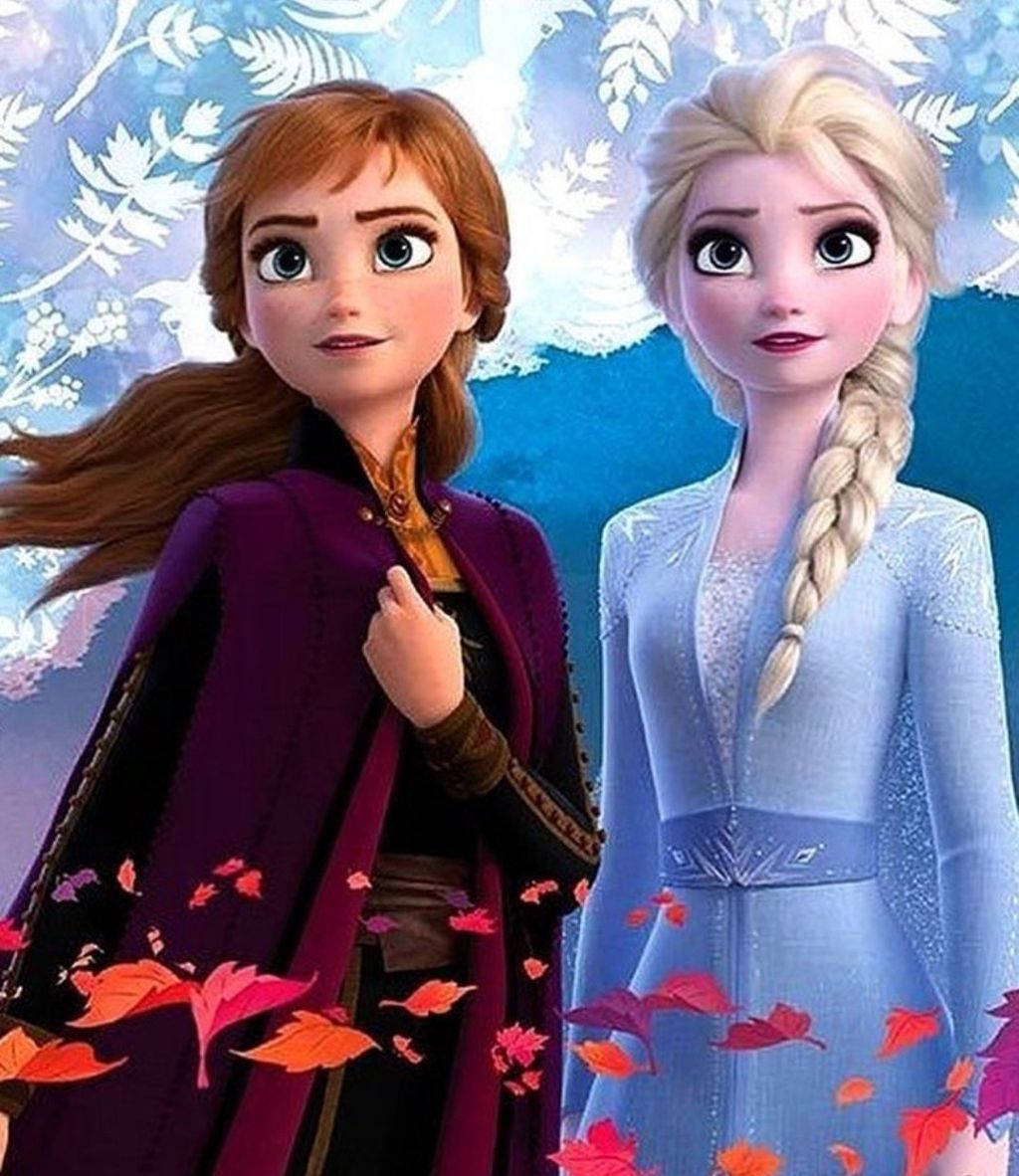 Hermanas - Elsa y Anna de Frozen 2 Fondos de pantalla