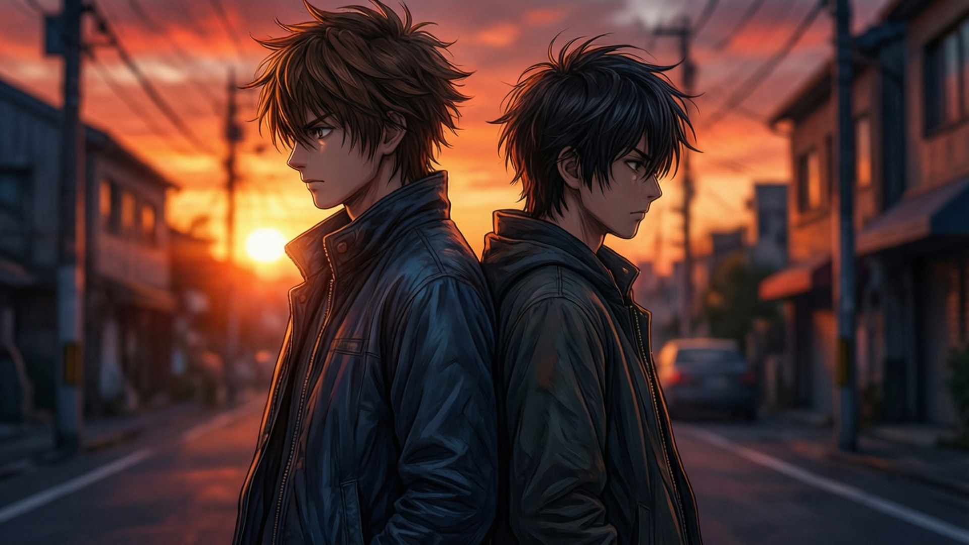 Hermanos al Atardecer Fondos de pantalla