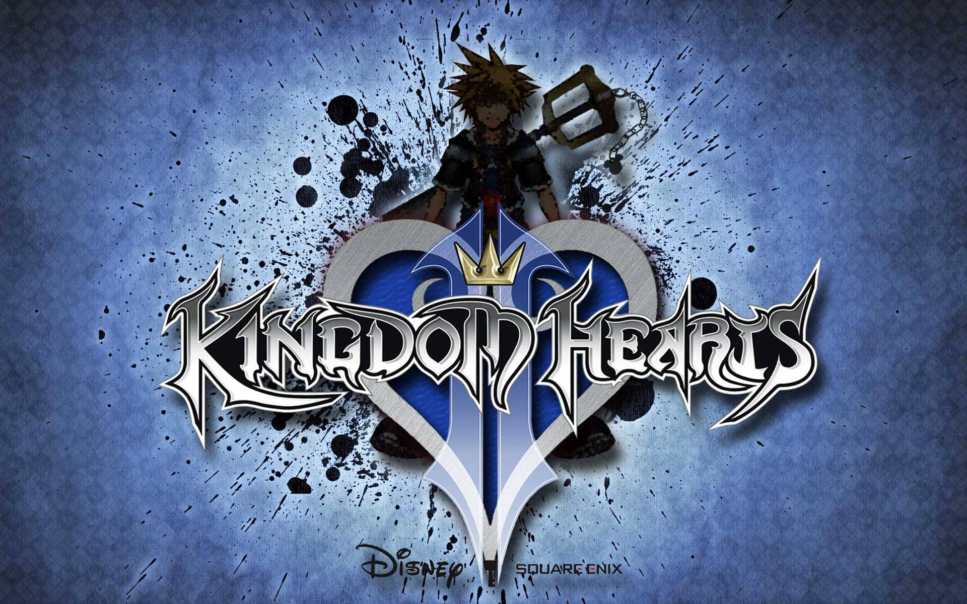 Hermosa ilustración del logo de Kingdom Hearts Fondos de pantalla
