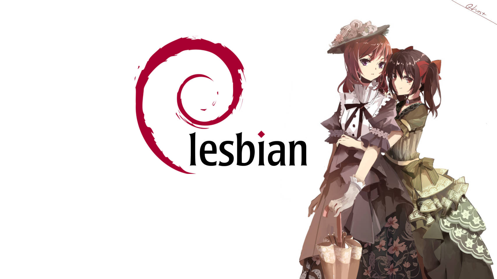 Hermosa Lesbiana Anime Fondos de pantalla