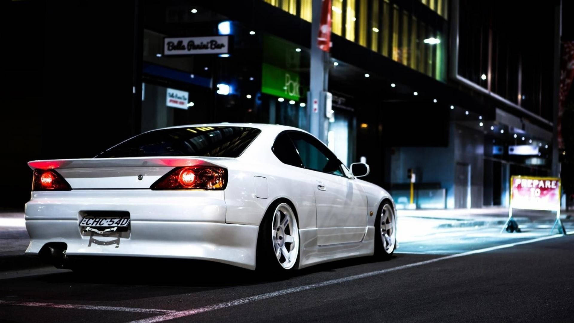 Hermosa Silvia Blanca con Estética JDM Fondos de pantalla