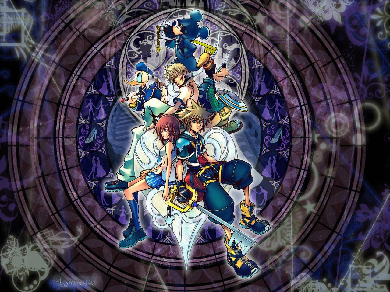 Hermoso Logo de Kingdom Hearts Fondos de pantalla