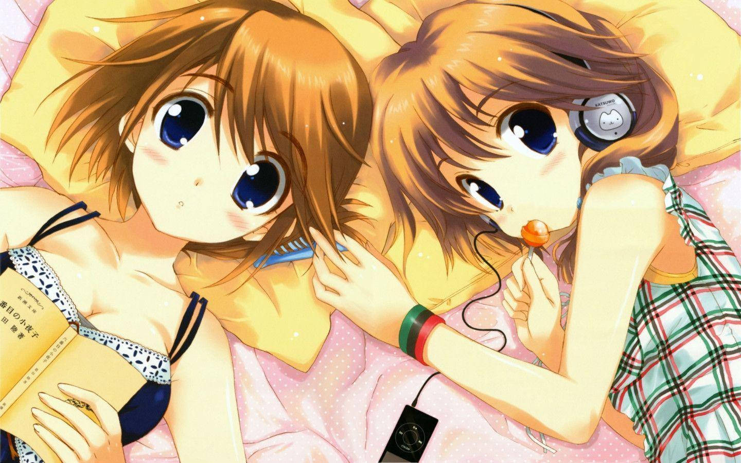 Hermosos hermanos anime Fondos de pantalla