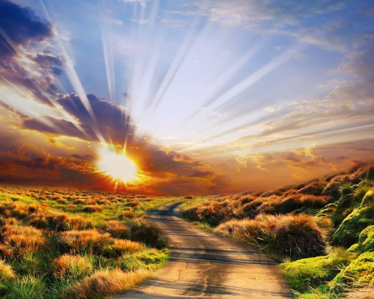 Hermosos Rayos de Sol Fondos de pantalla