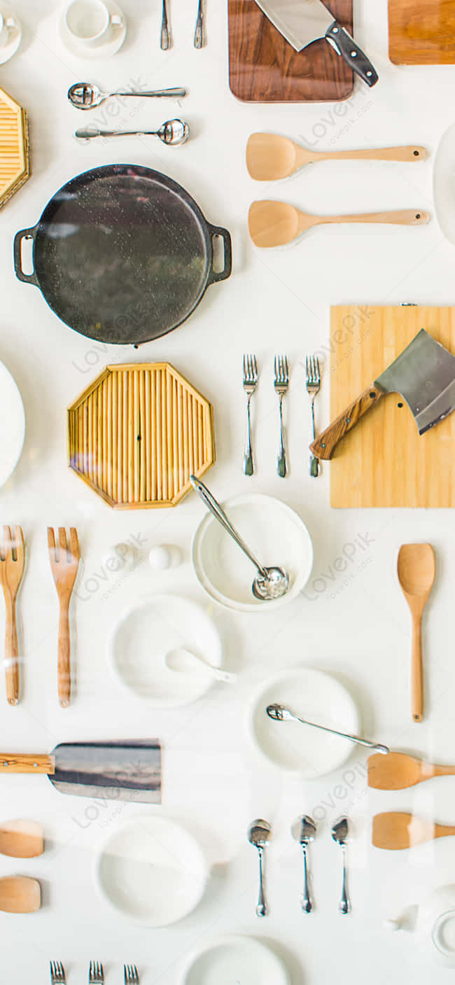 Hermosos Utensilios de Cocina Fondo Android de Cocina Fondos de pantalla