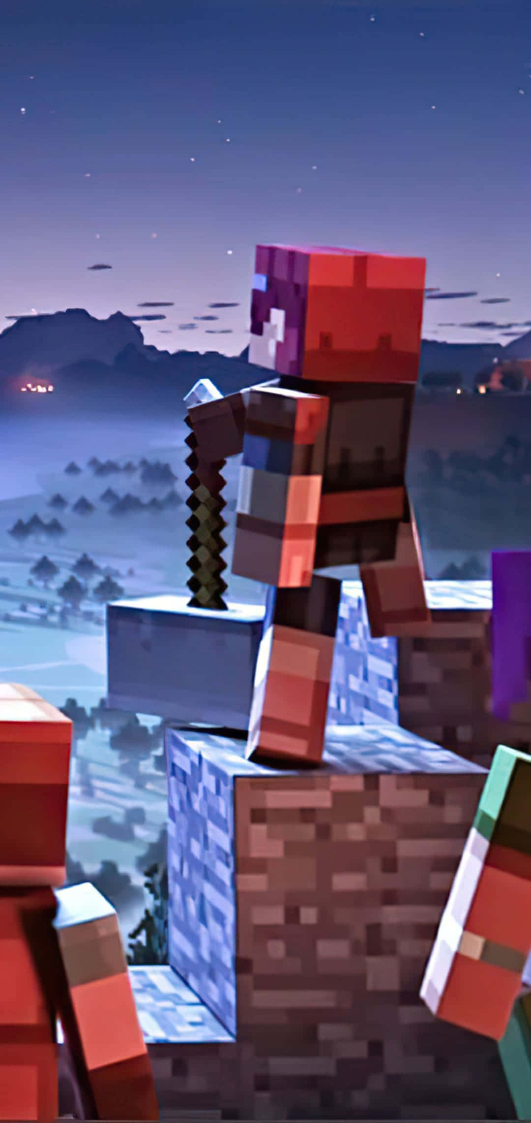Fondo Pixel 3 Minecraft Héroe de Mazmorras Fondos de pantalla