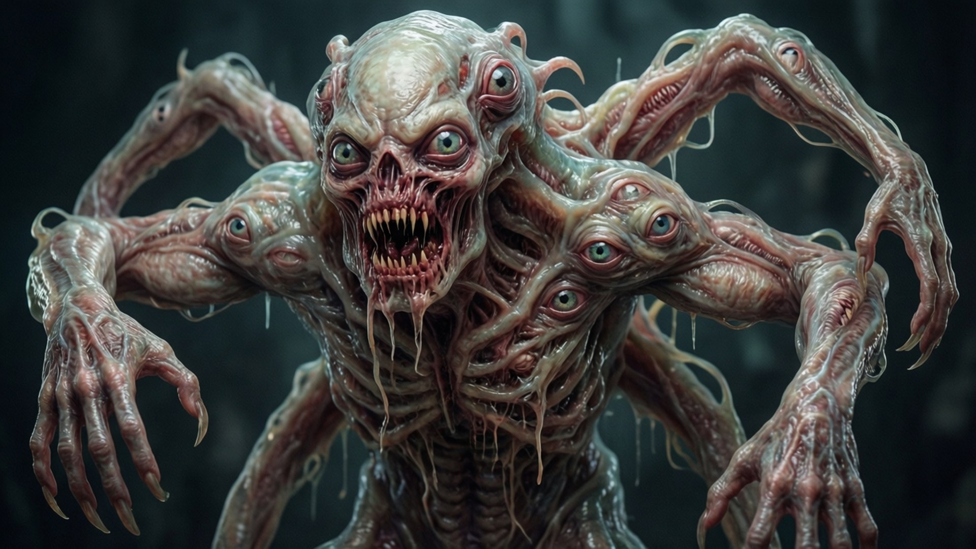 Híbrido Alien-Necromorfo Fondos de pantalla