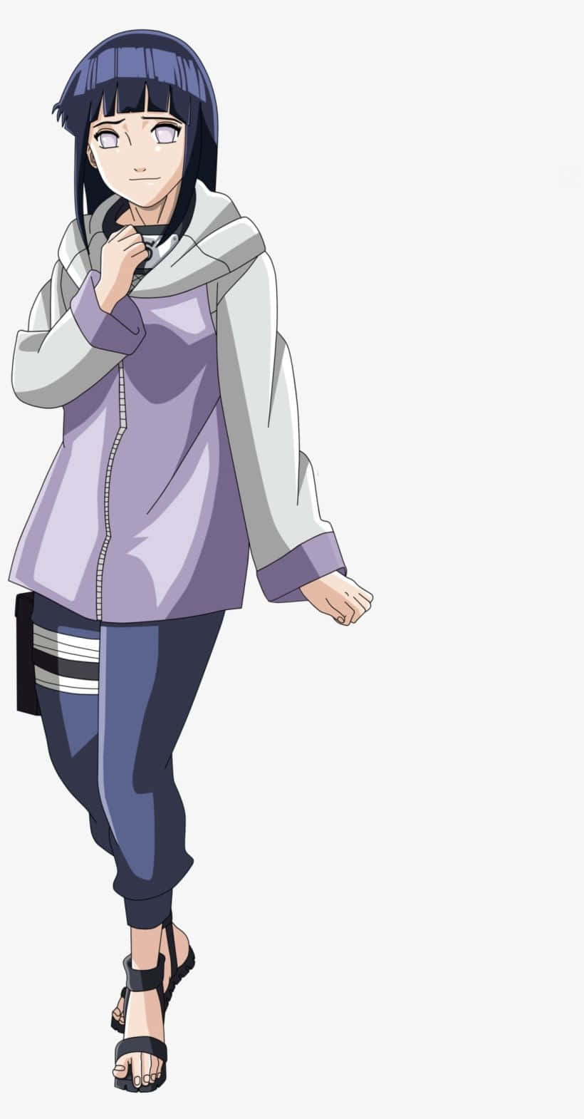 Hinata Uzumaki Mano en el Pecho Fondos de pantalla