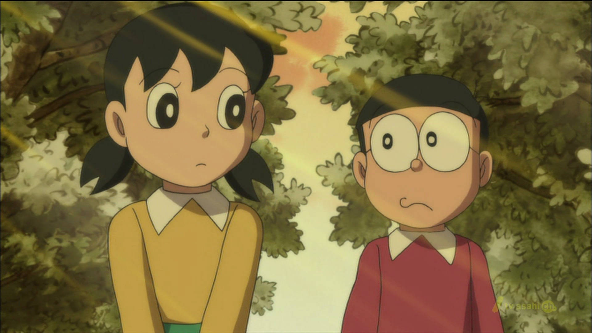 Historia de amor entre Nobita y Shizuka Fondos de pantalla