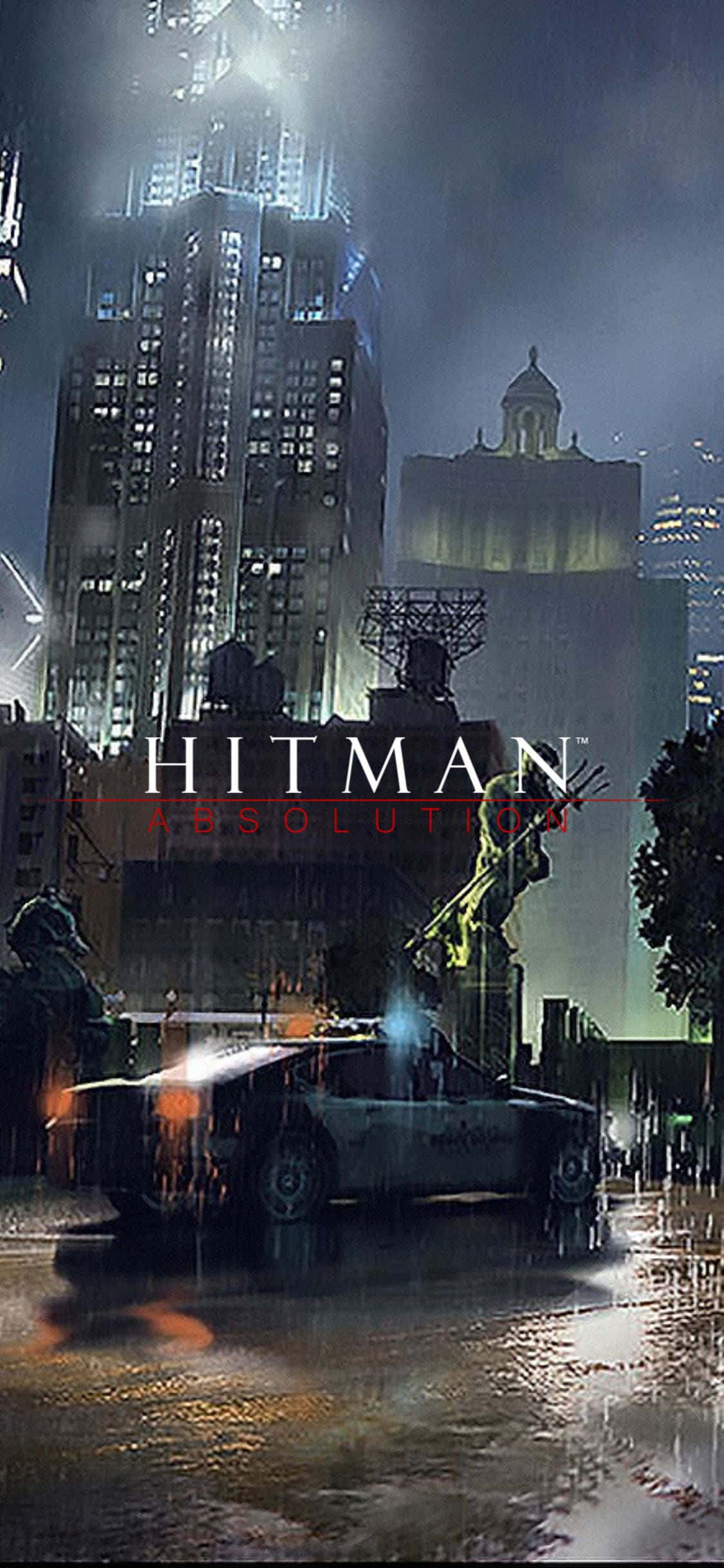 Hitman Absolution: El juego de suspenso con el audaz look del iPhone X Fondos de pantalla