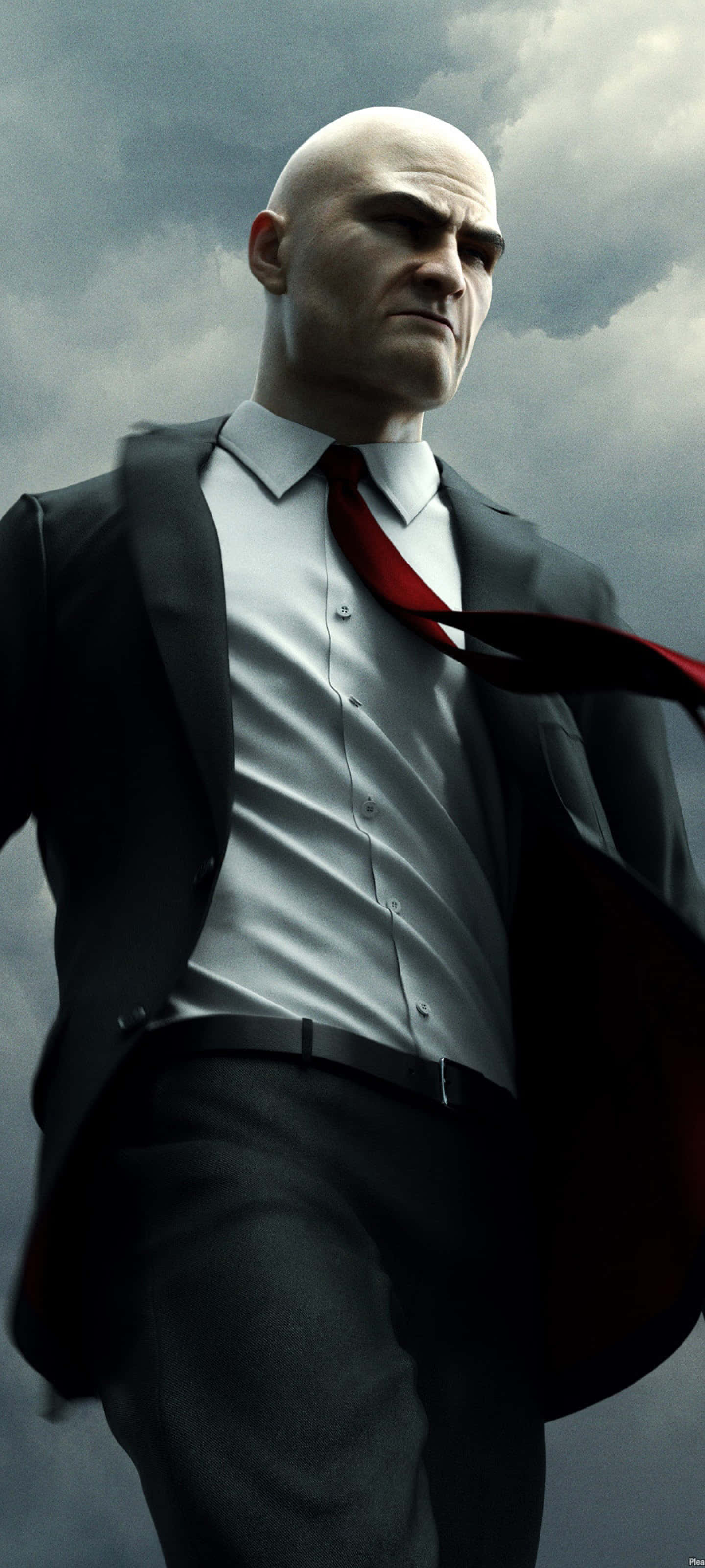 Hitman Agent 47 con Traje Negro Fondos de pantalla