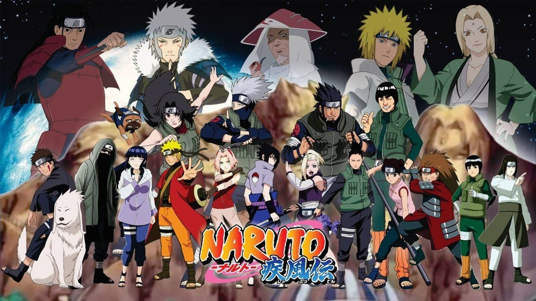 Hokages de Shippuden Naruto para laptop Fondos de pantalla