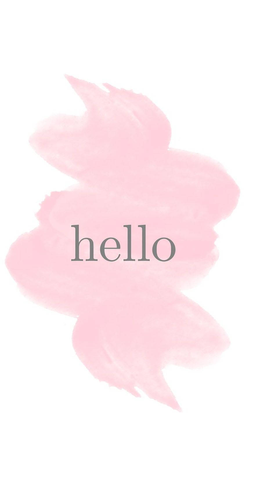 Hola Fondo de Pantalla Lindo para Pantalla de Bloqueo de iPhone Fondos de pantalla