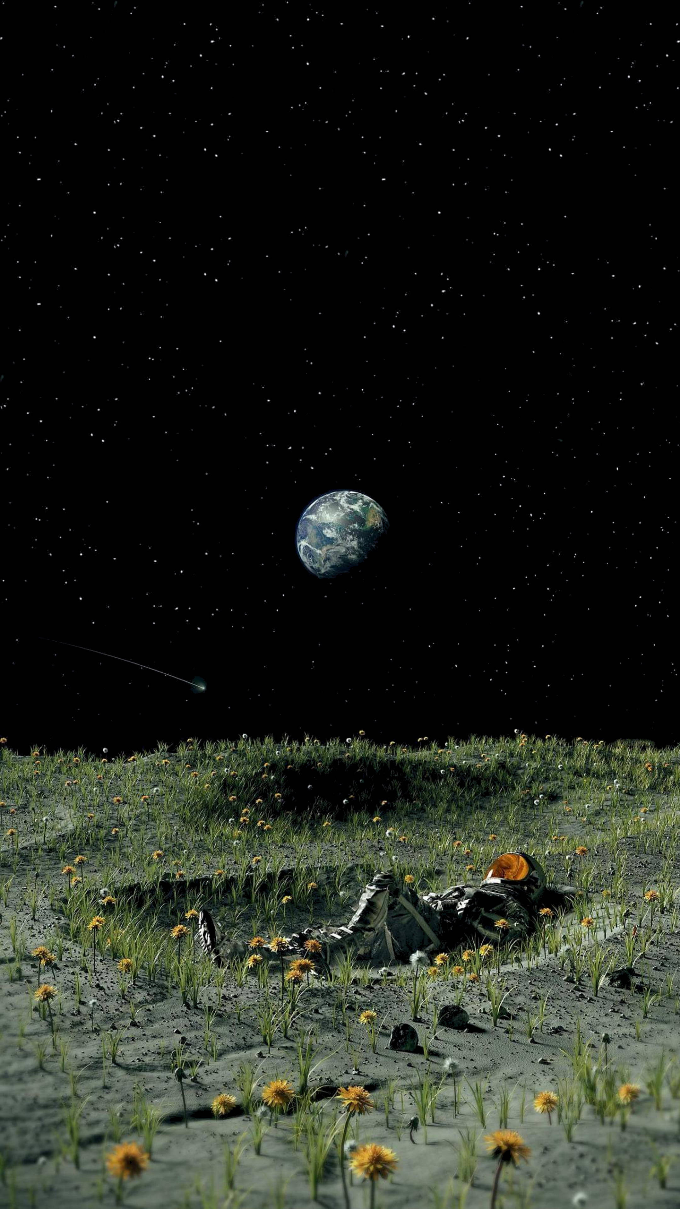 Hombre en el Espacio Samsung Full HD Fondos de pantalla