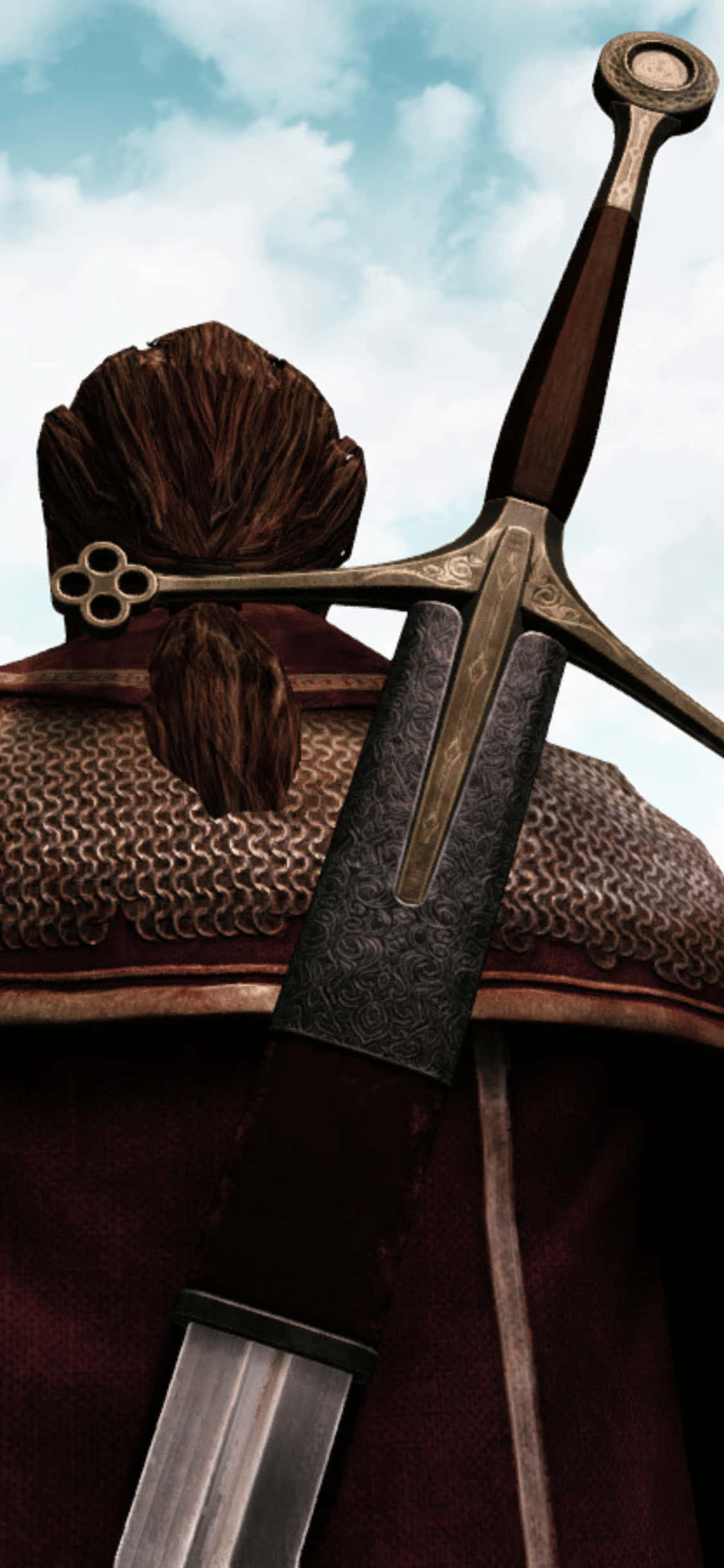 Hombre Espada Fondo iPhone XS Mordhau Fondos de pantalla