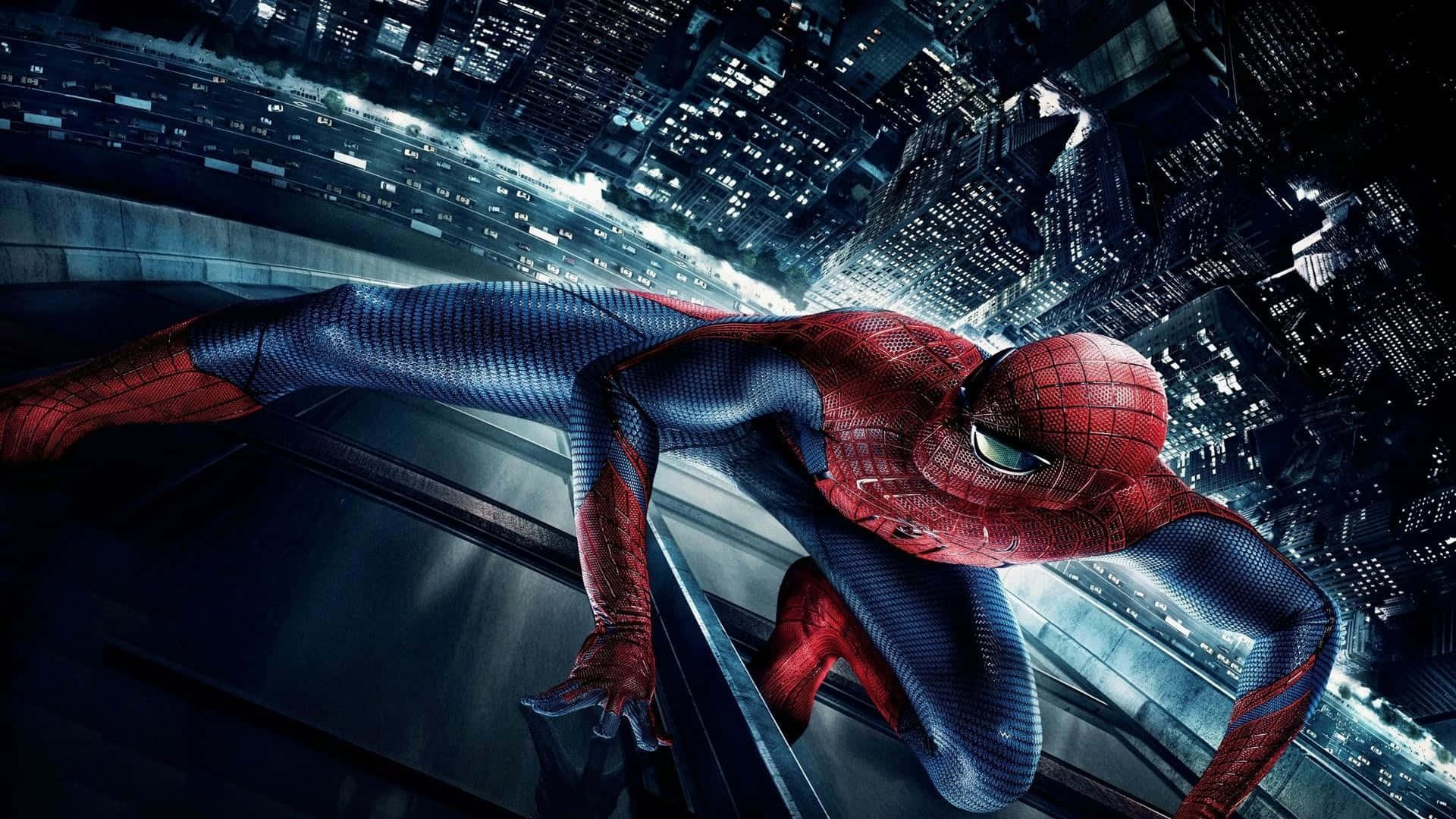 Hombre Genial Spider-Man Trepando Fondos de pantalla