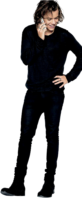 Hombre sonriente con atuendo negro Fondos de pantalla