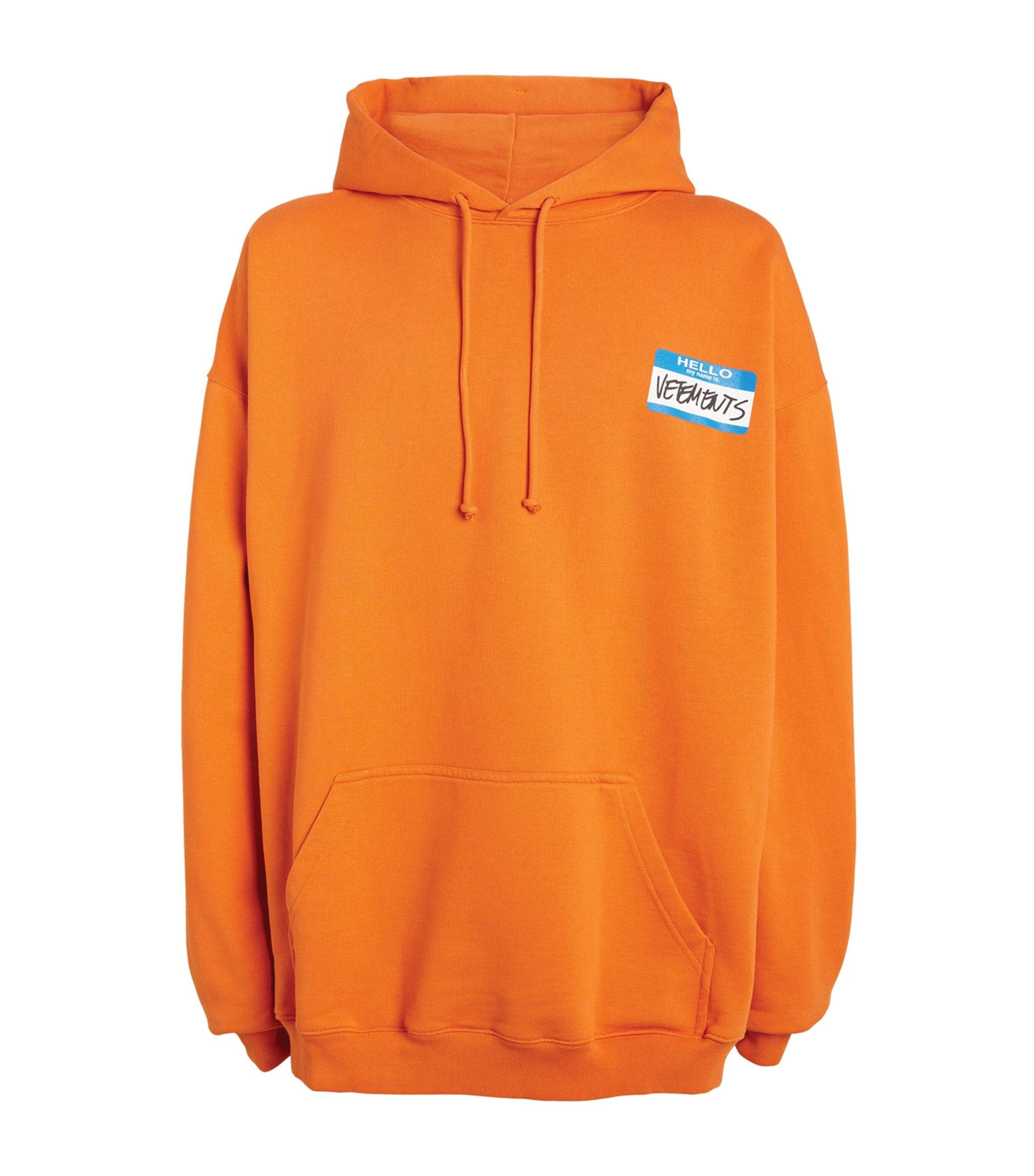 Hoodie Naranja de Vetements Fondos de pantalla