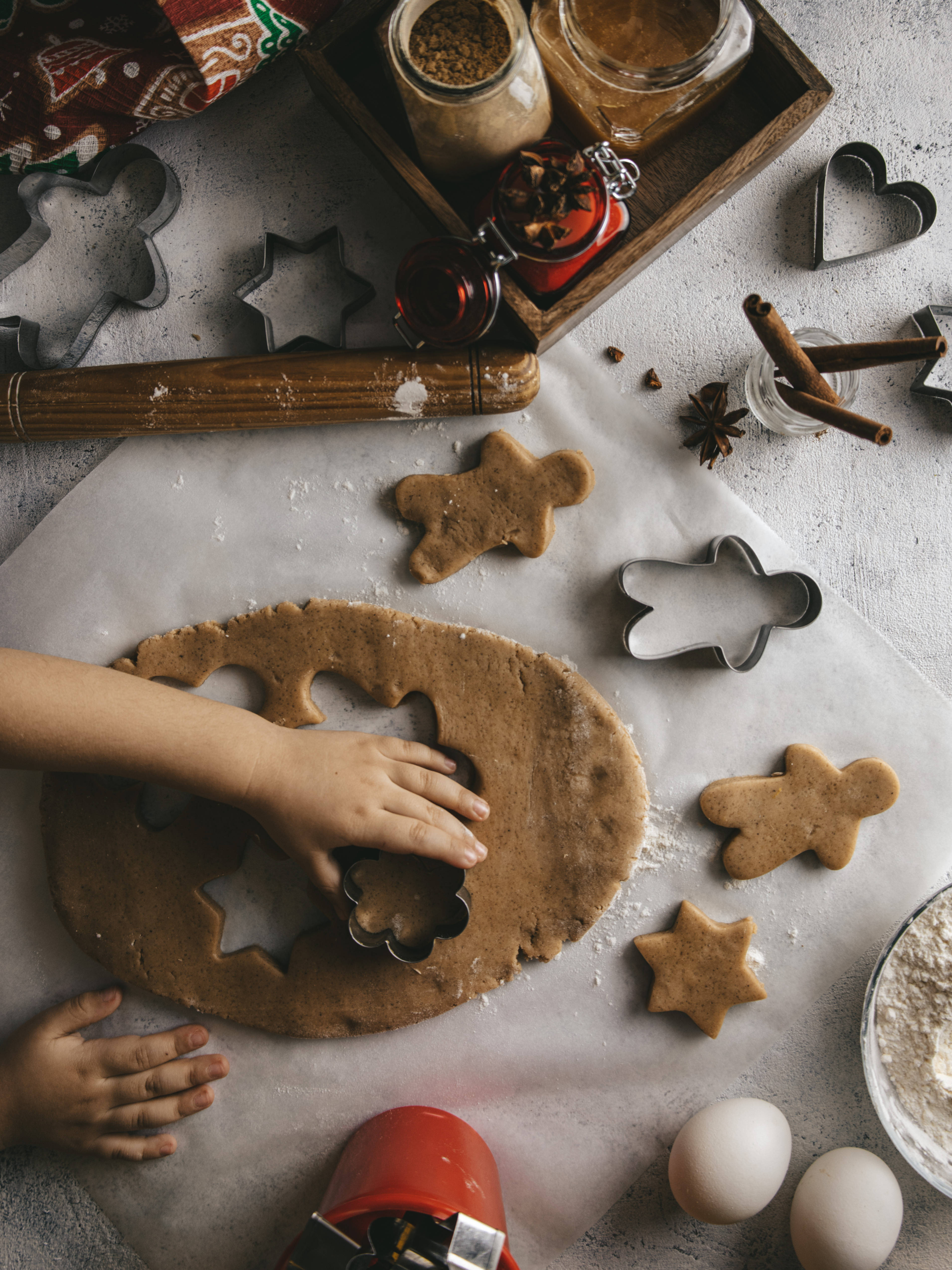 Horneando Galletas De Jengibre Fondos de pantalla
