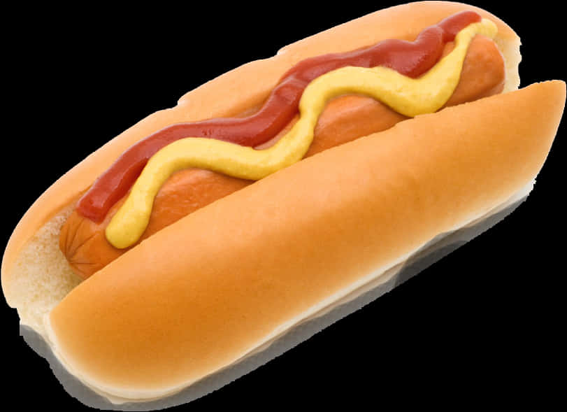 Hot Dog clásico con cátsup y mostaza Fondos de pantalla