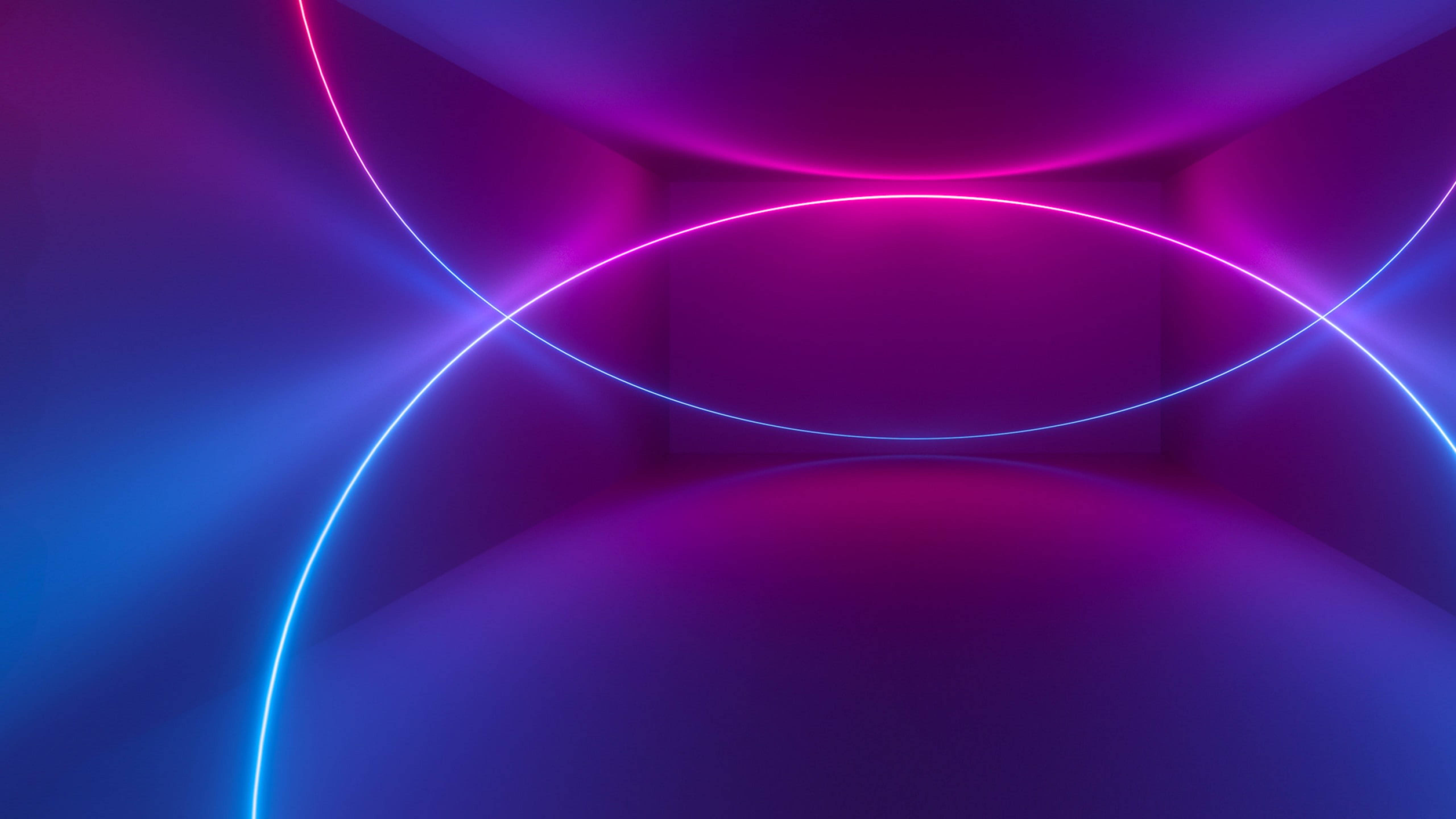 Huawei Mate 20 Túnel Neón Fondos de pantalla