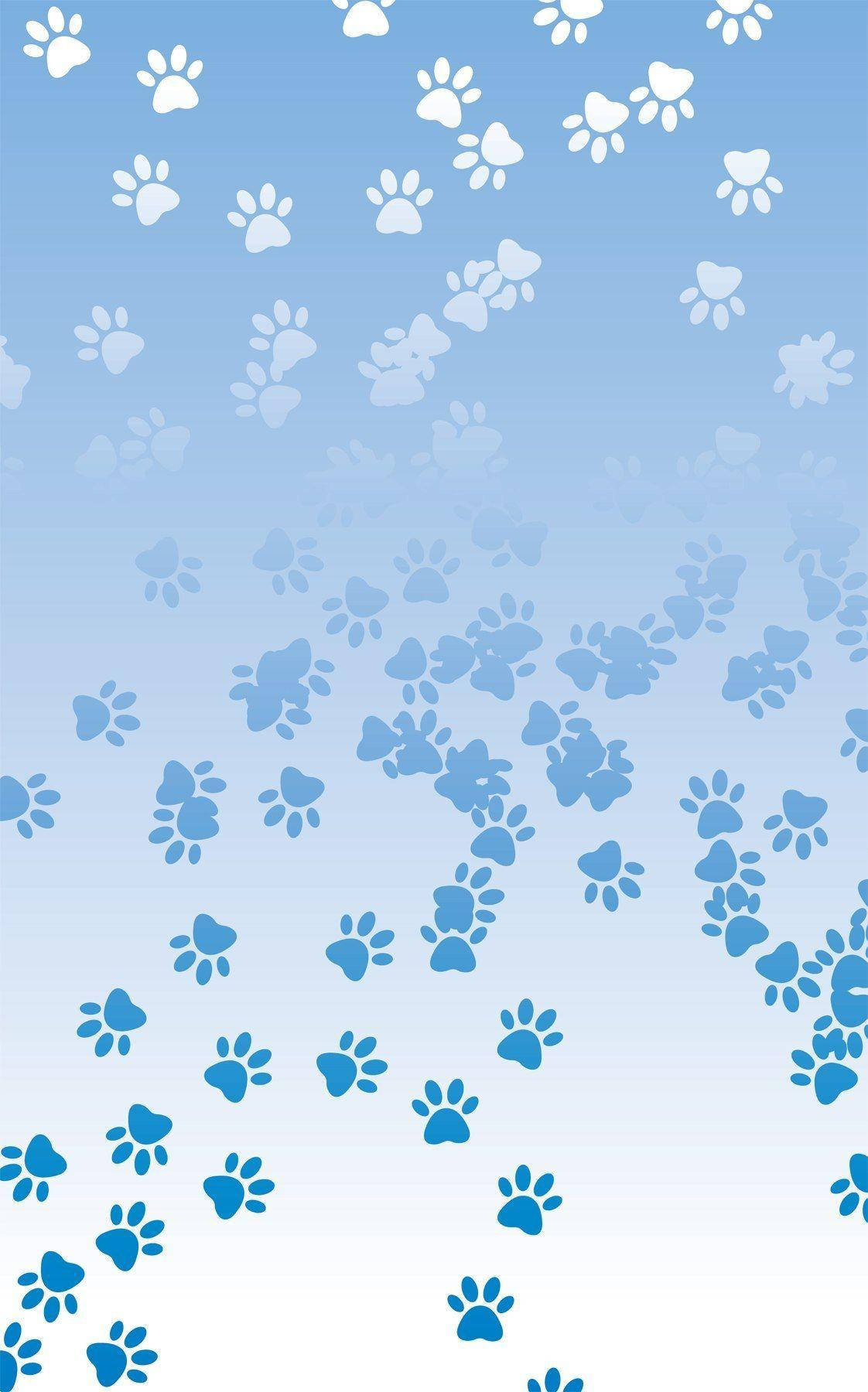 Huellas Azul Escarcha Fondos de pantalla