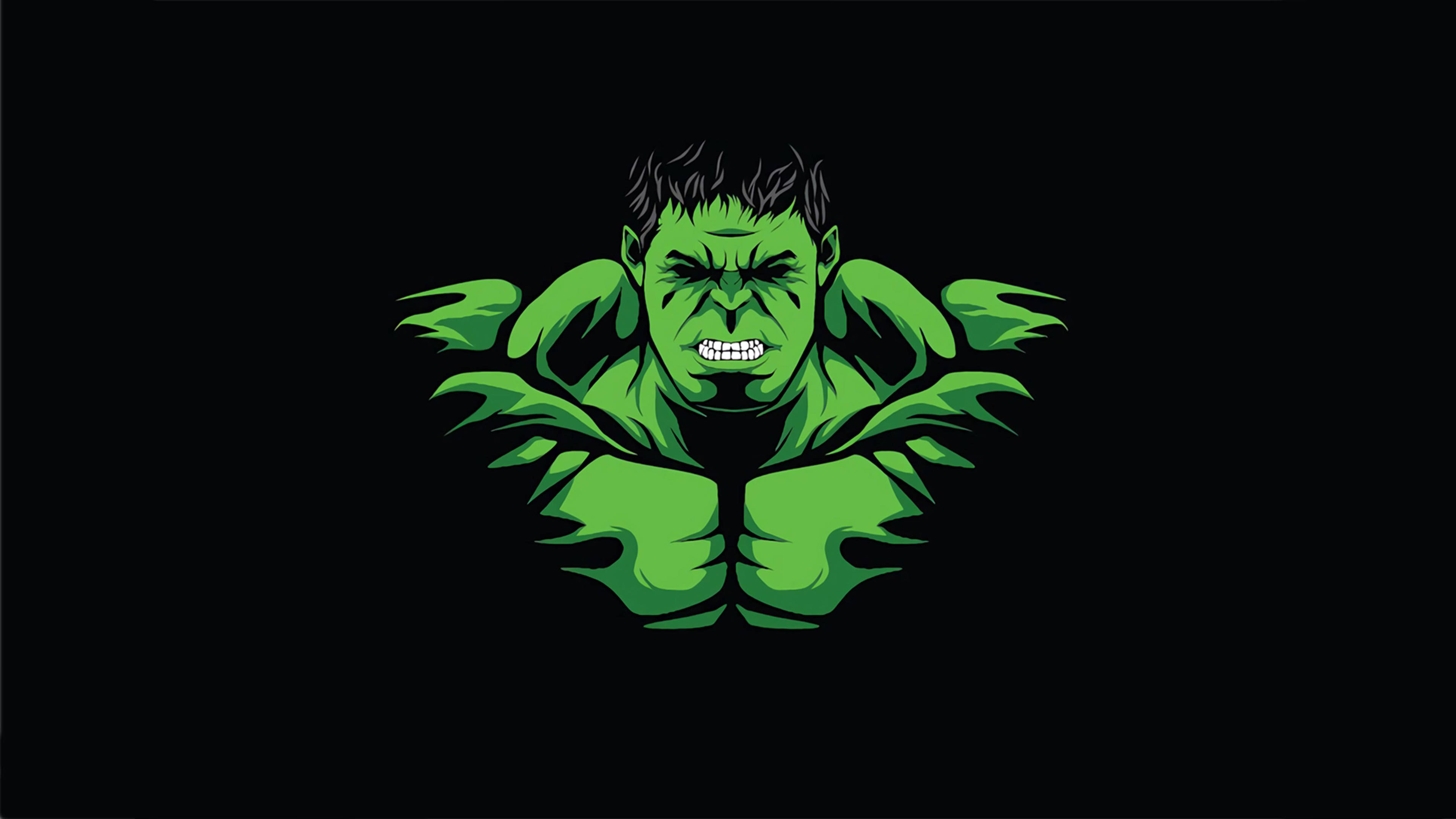 Hulk Minimal 4K Fondos de pantalla