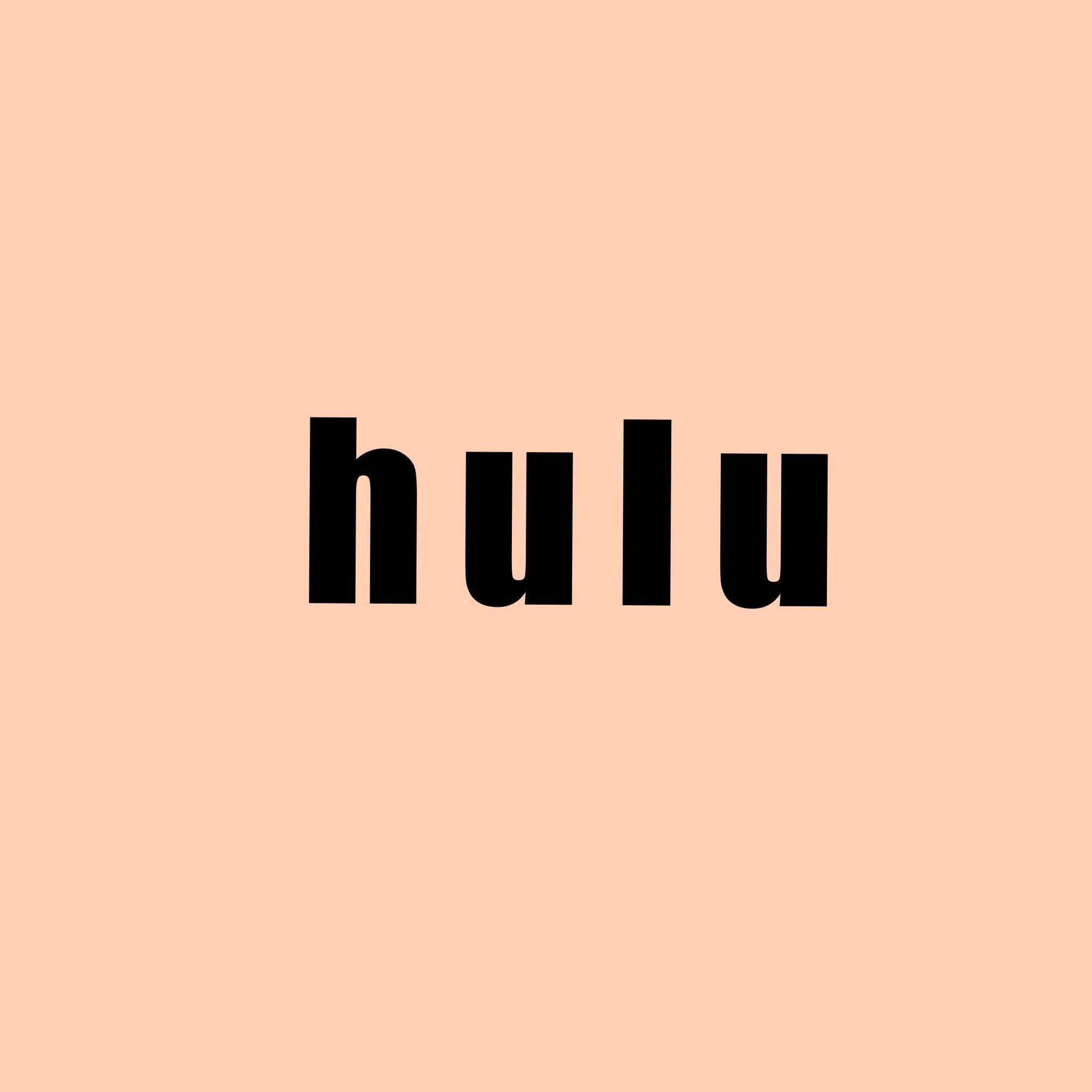 Hulu en durazno Fondos de pantalla