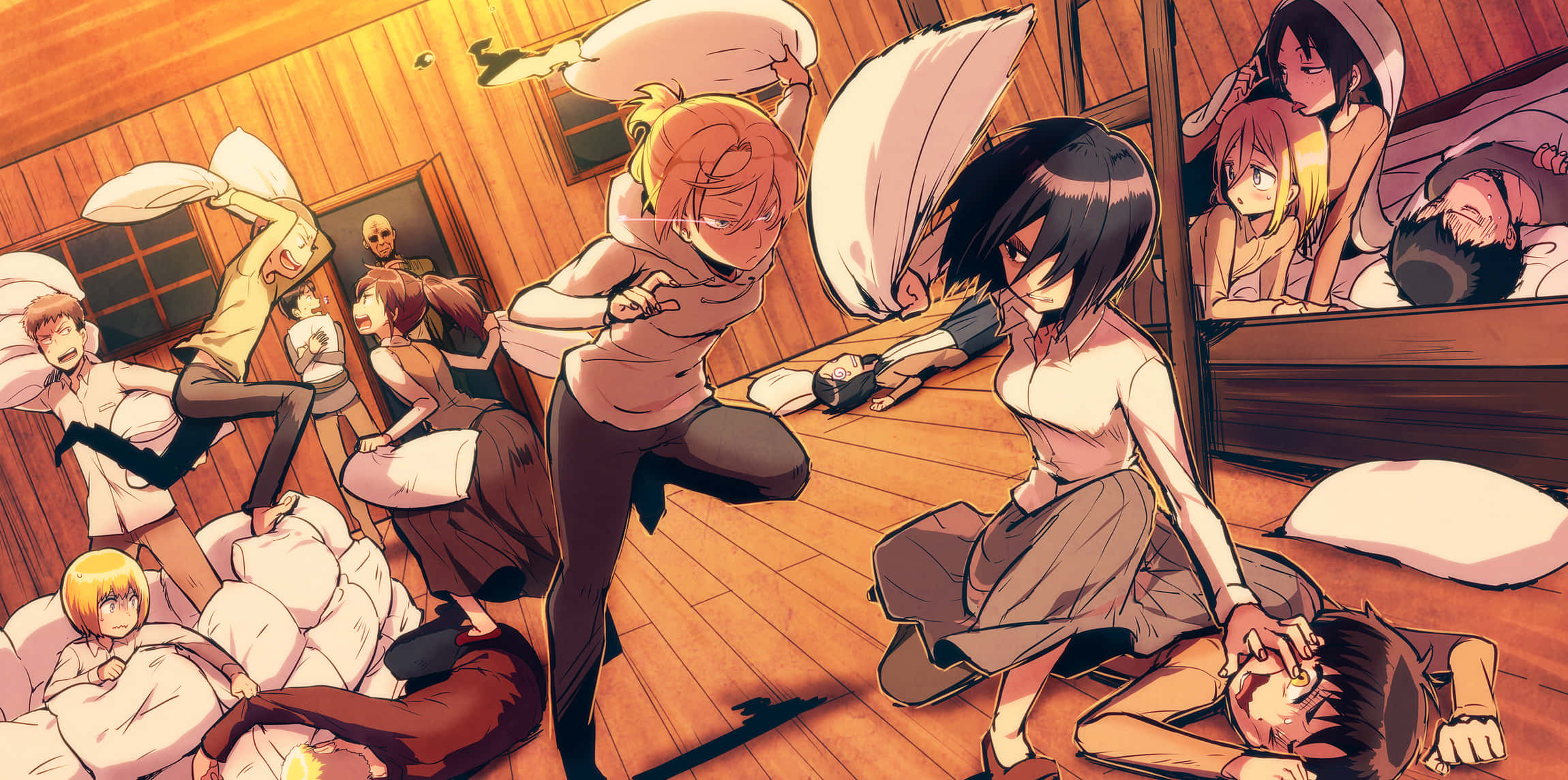 Humanidad vs. Titanes en Attack On Titan Fondos de pantalla
