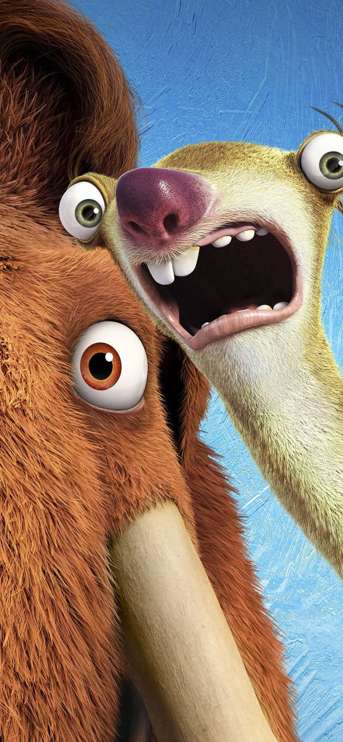 Ice Age Collision Course Manny y Sid Fondos de pantalla