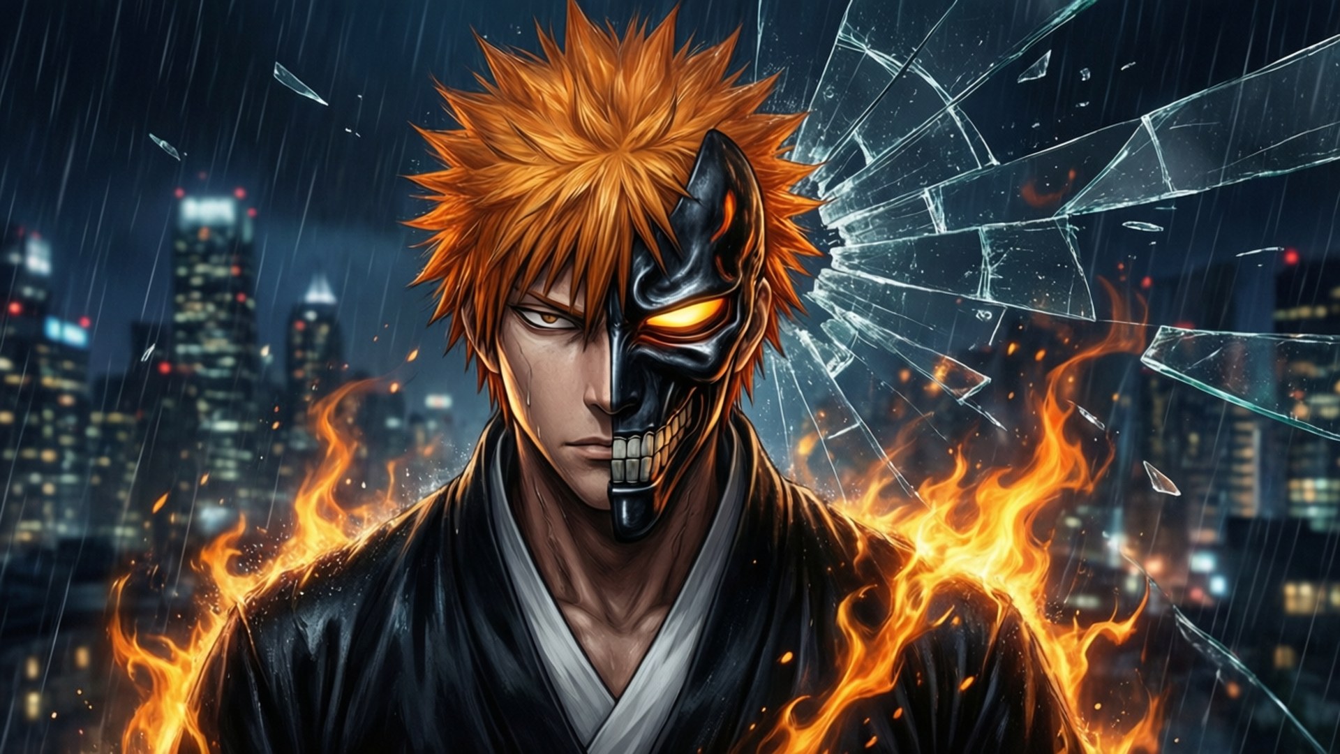 Ichigo Fusión Hollow Fondos de pantalla