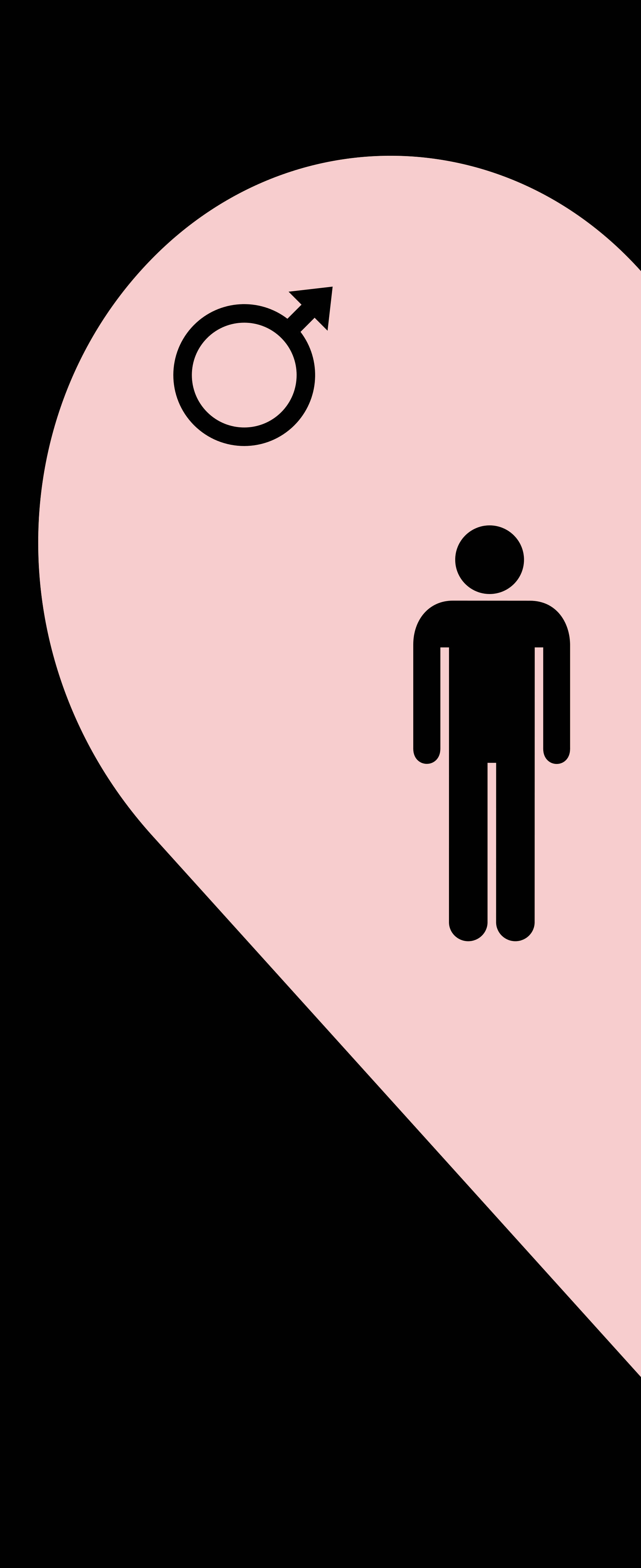 Iconos de Símbolo Masculino en Tonos Azules Fondos de pantalla