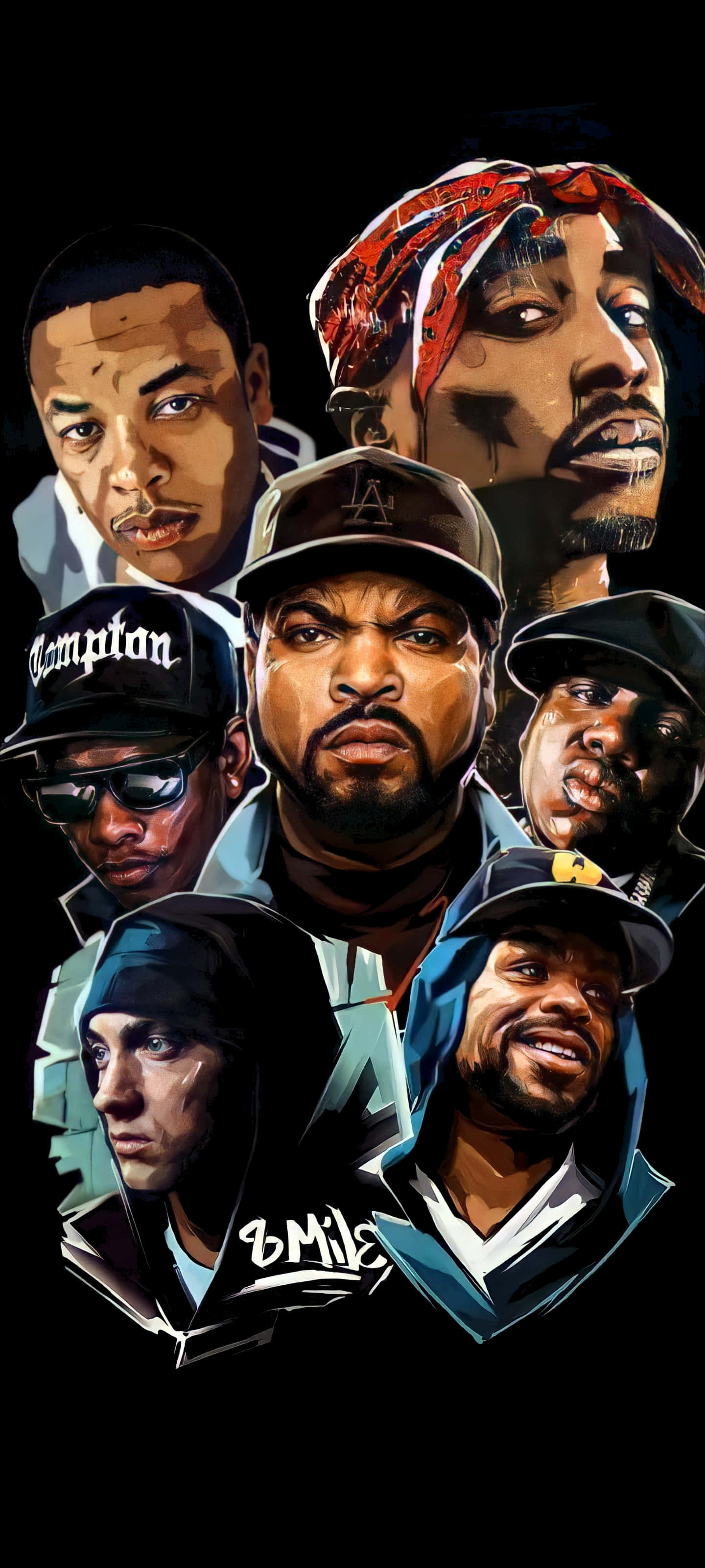 Íconos del Hip Hop Fondos de pantalla