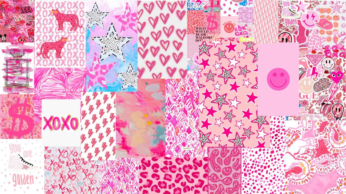 Íconos Preppy Rosas para Escritorio Fondos de pantalla