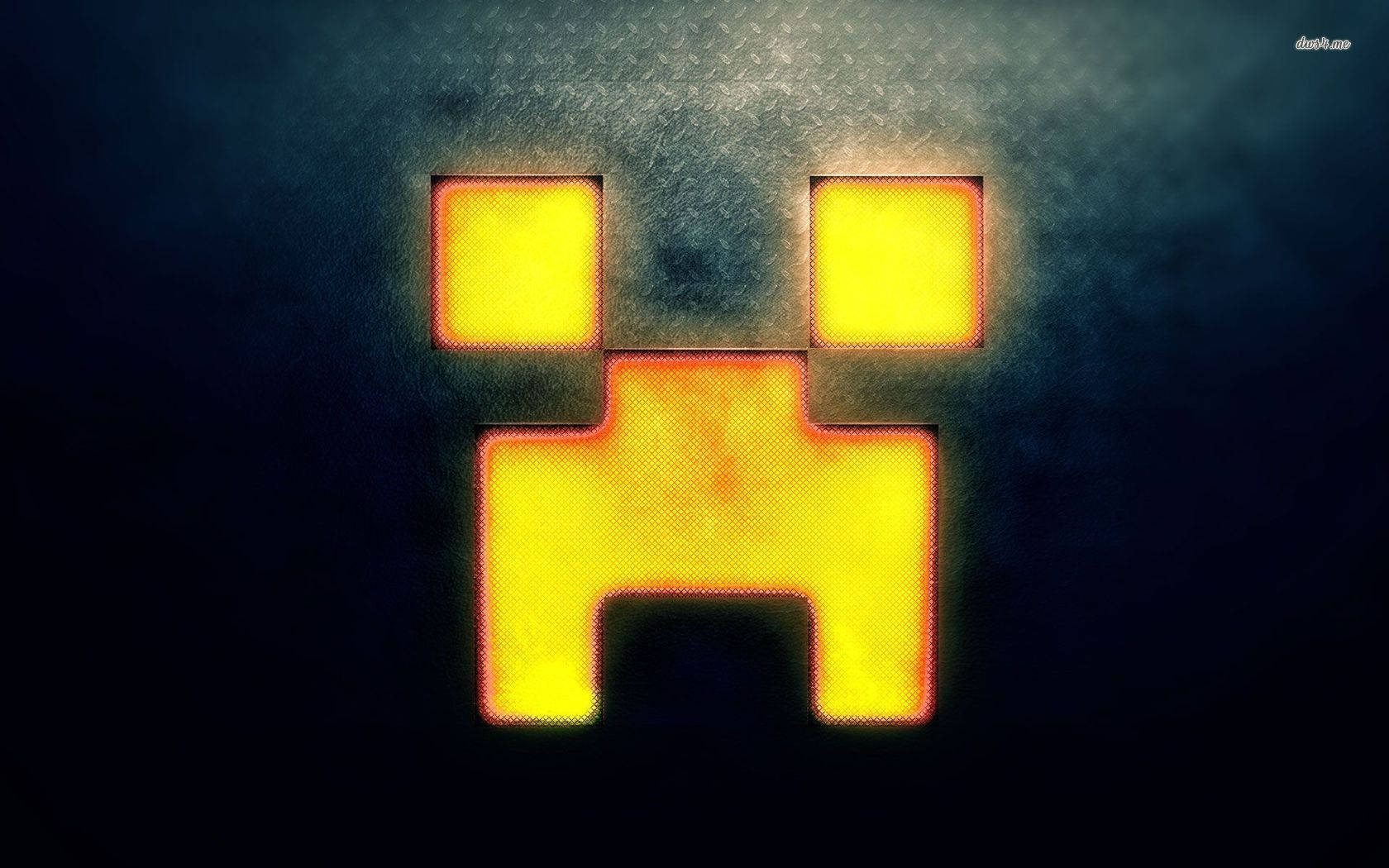Ilumina con esta Cara de Creeper de Minecraft Fondos de pantalla