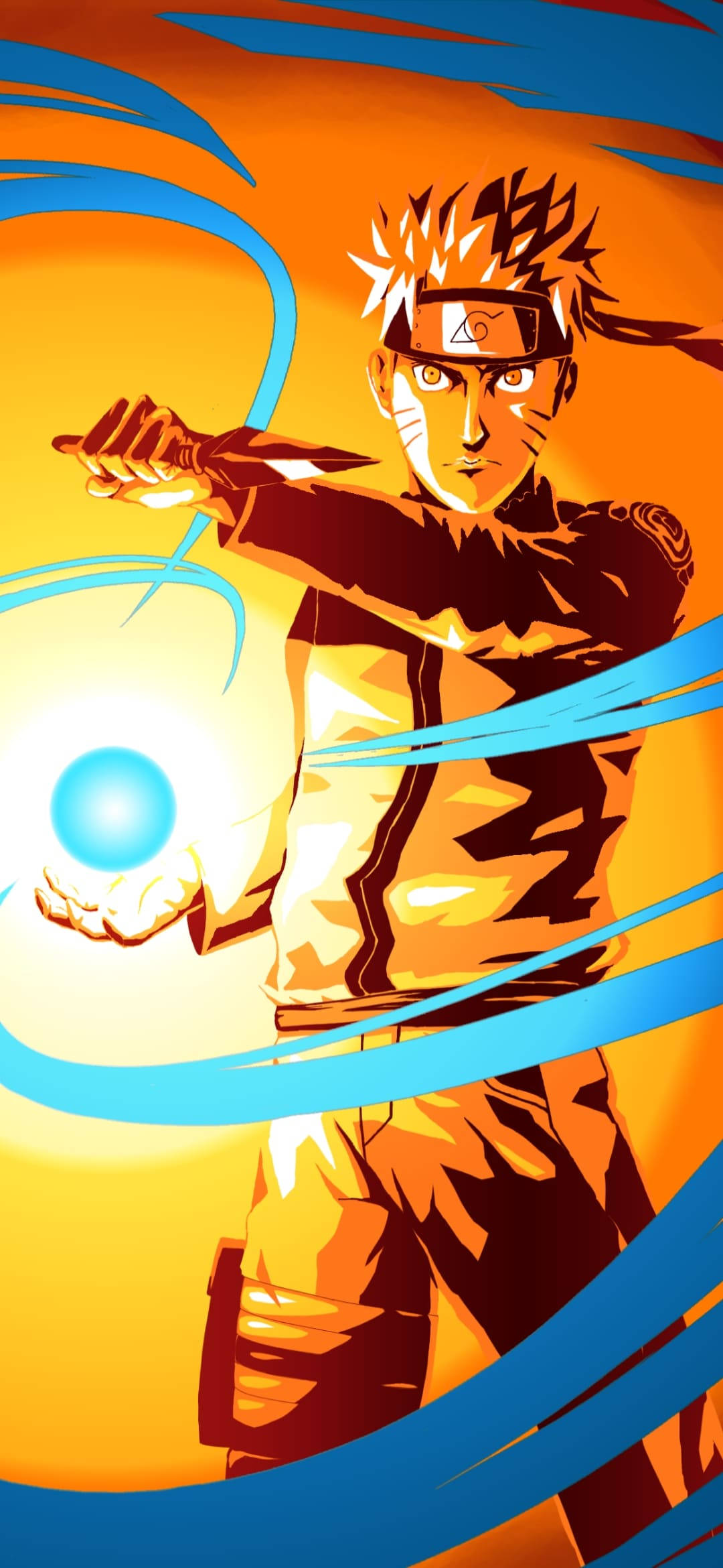 Ilumina tu día con un Naruto amarillo Fondos de pantalla