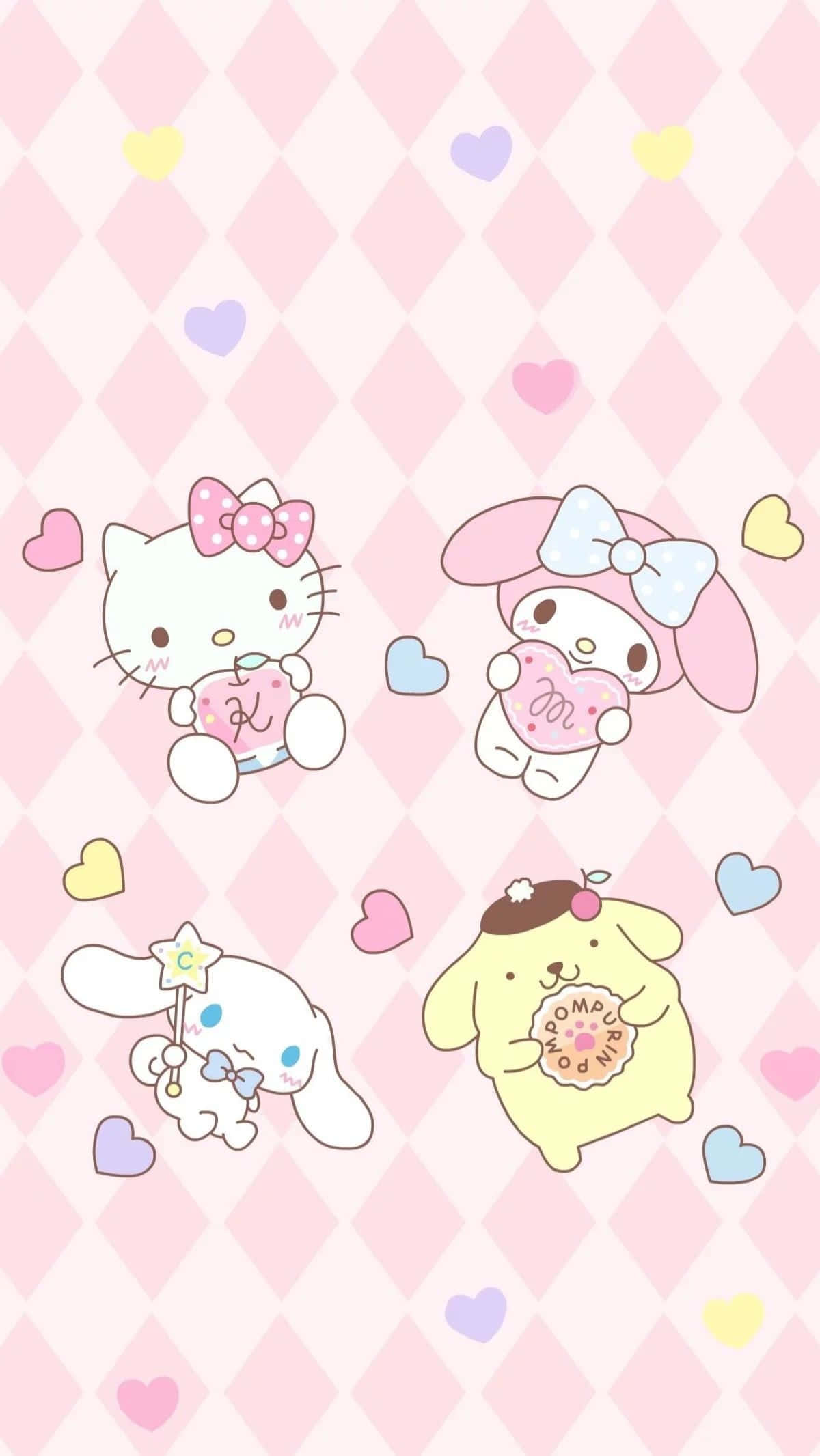 Ilumina tu día con Kawaii Pink Fondos de pantalla