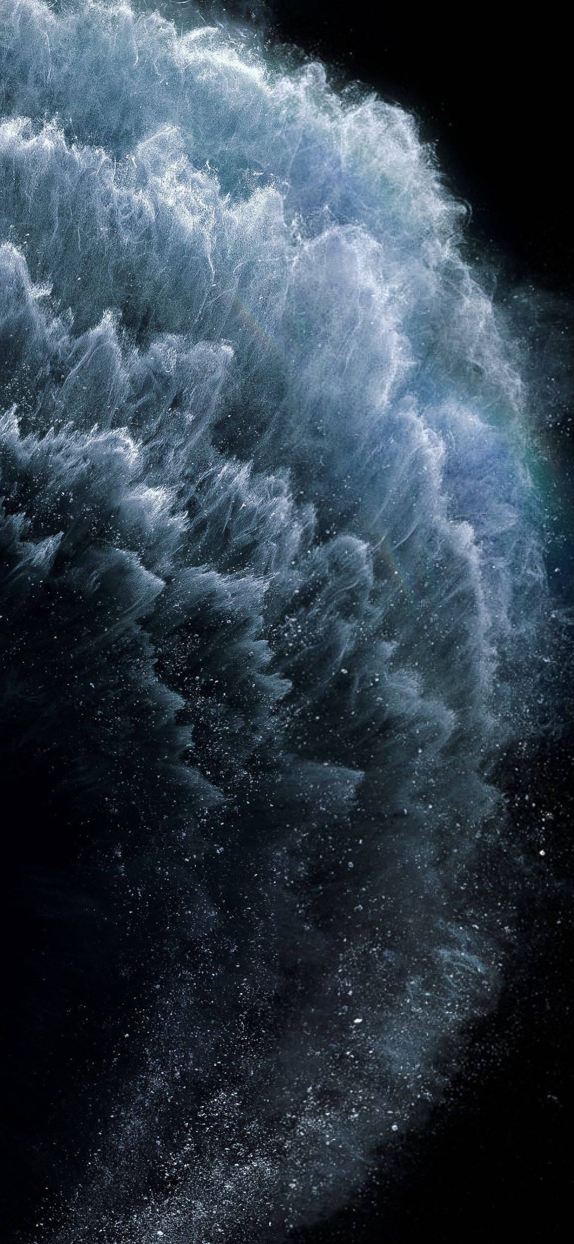 Ilumina tu día con un iPhone 11 Azul Cristal Oscuro Fondos de pantalla