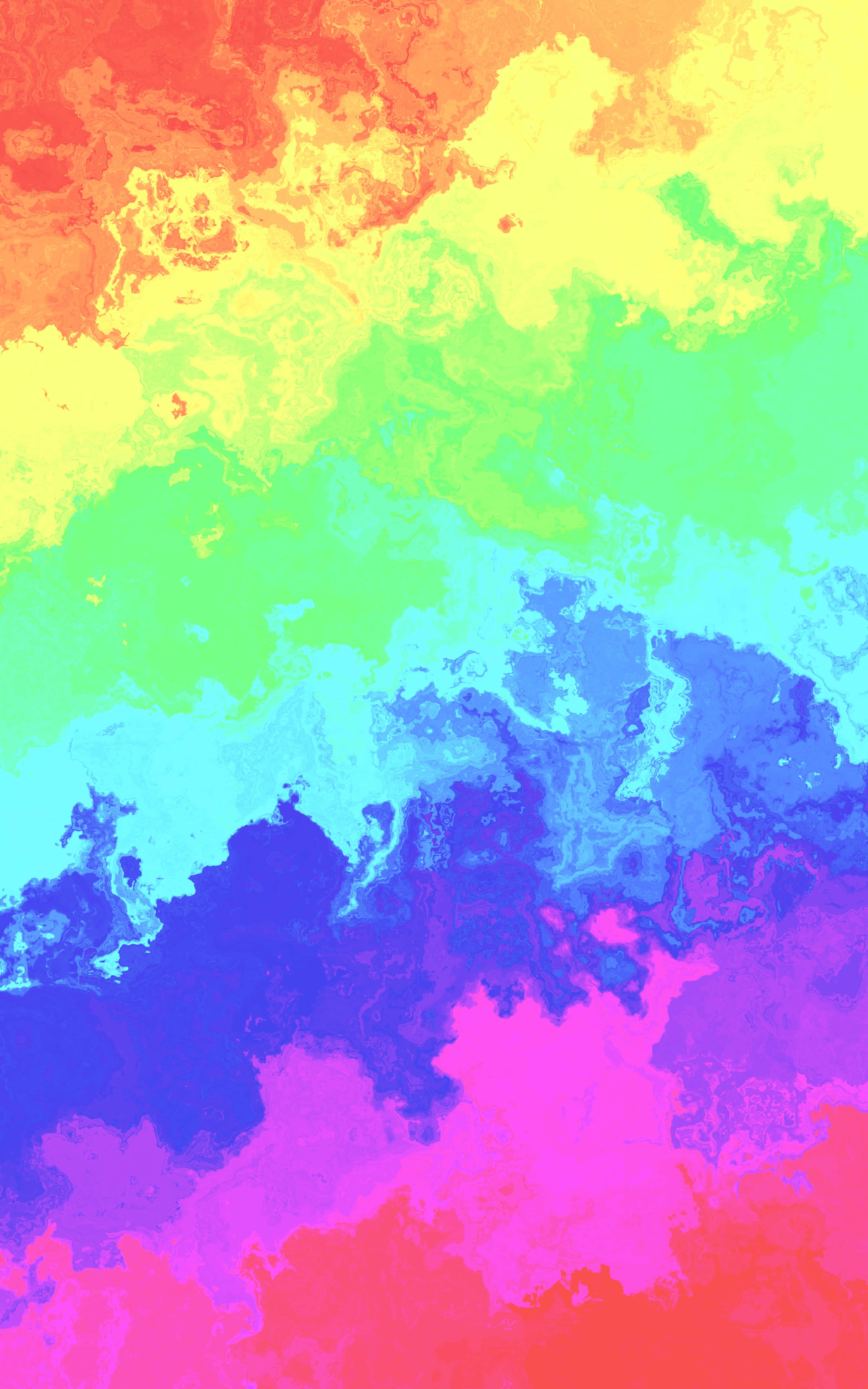 “¡Ilumina tu teléfono con este colorido fondo de pantalla arcoíris para iPhone!” Fondos de pantalla