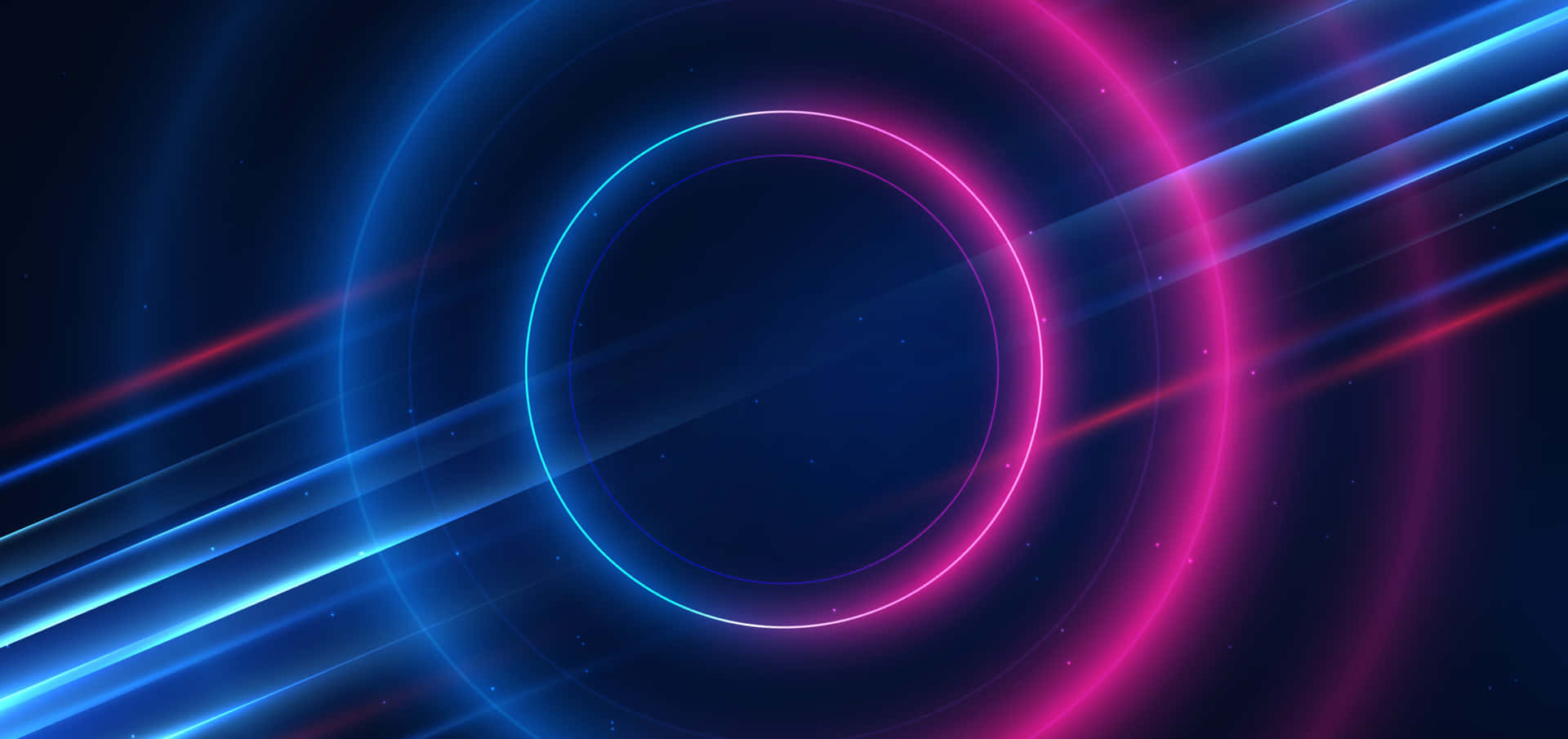 Iluminado con luz azul neón sobre un fondo minimalista Fondos de pantalla