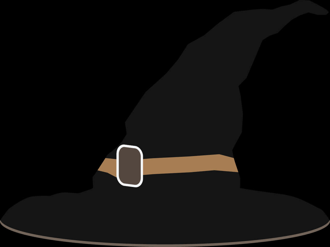 Ilustración clásica de sombrero de bruja Fondos de pantalla