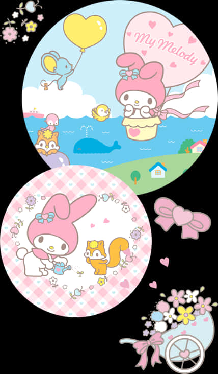 Productos Más Populares - My Melody, Descarga PNG HD — Estética café Fondos de pantalla