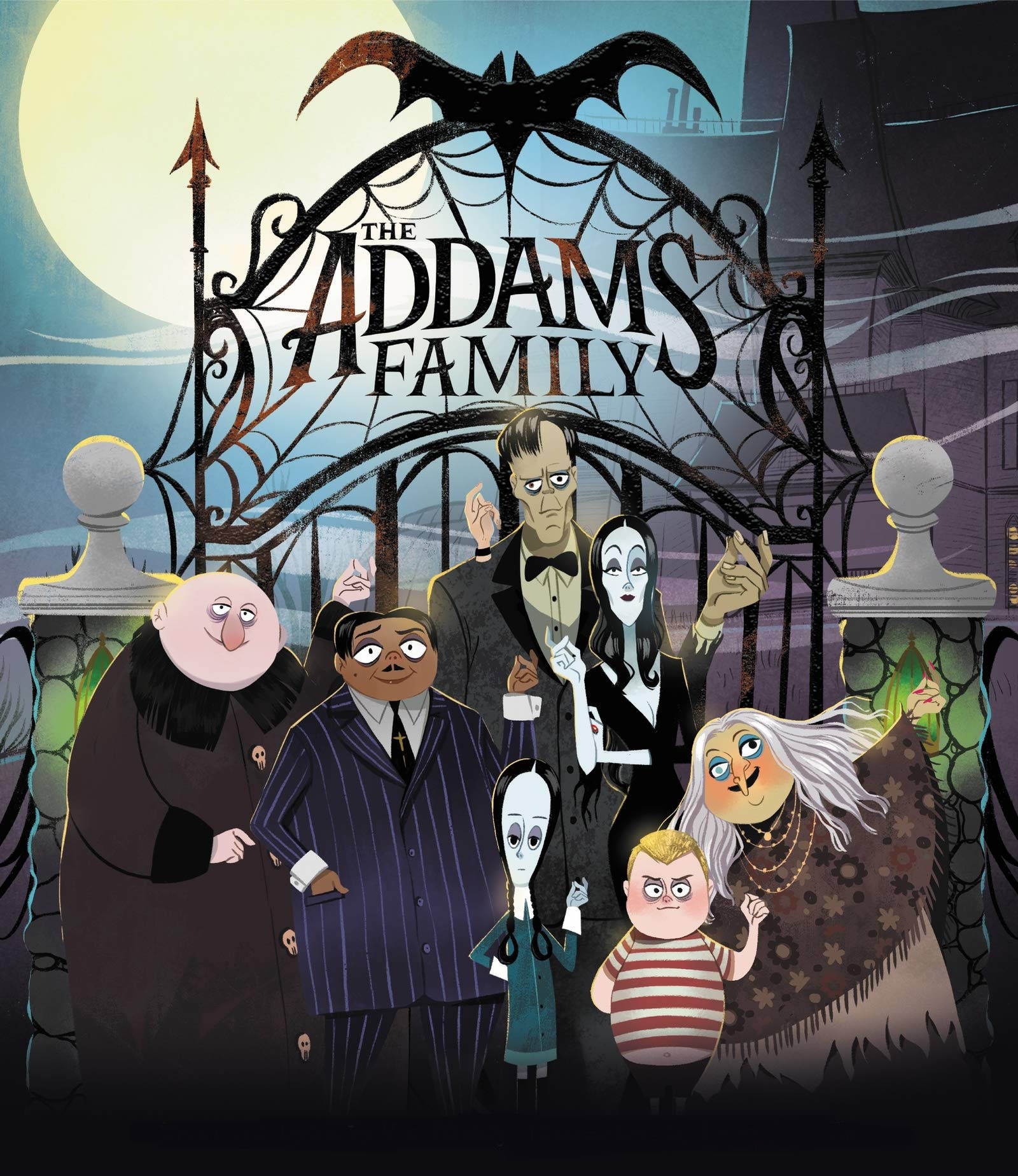 Ilustración de caricatura de La Familia Addams Fondos de pantalla