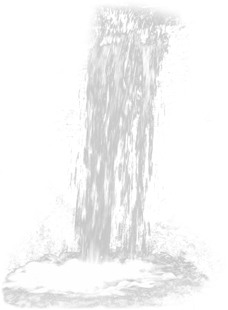 Ilustración de Cascada Majestuosa Fondos de pantalla