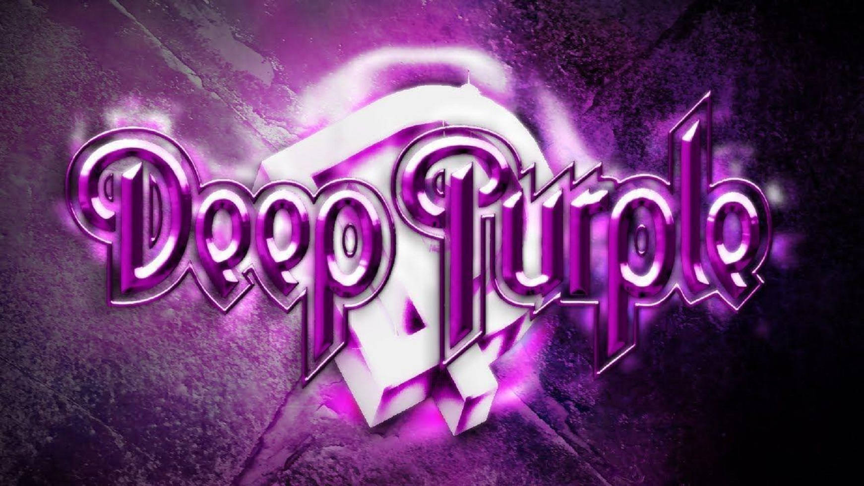 Ilustración de la banda Deep Purple tocando rock Fondos de pantalla